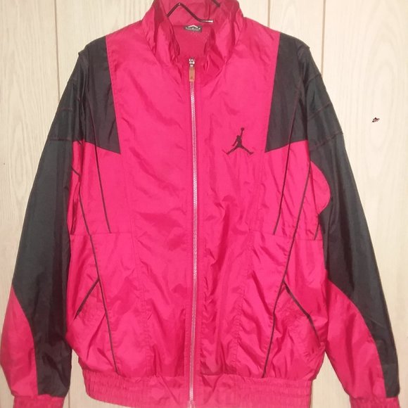 Jordan Red and Black Men's Jacket - Picture 1 of 7
